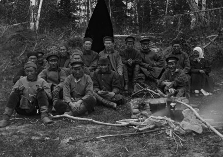 Lunch in the forest, 1890. Creator: Unknown.