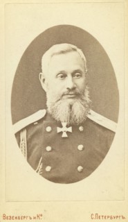 Petr Semenovich Vannovski, head-and-shoulders portrait, facing slightly..., between 1880 and 1886. Creator: Vezenberg & Co.