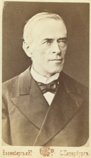 Nikolai Khristianovich Bunge, head-and-shoulders portrait, facing slightly..., between 1880 and 1886 Creator: Unknown.