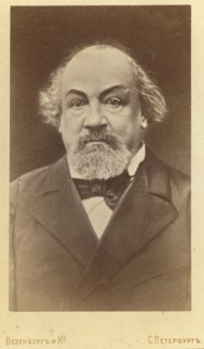 Aleksei Feofilaktovich Pisemskii, head-and-shoulders portrait, facing front, between 1880 and 1886 Creator: Unknown.