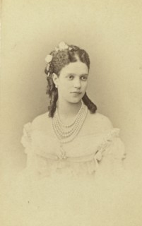 Princess Dagmar (later Empress Maria Feodorovna) head-and-shoulders..., between 1860 and 70. Creator: Unknown.