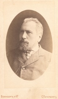 Stebnitski i, head-and-shoulders portrait, facing left, between 1880 and 1886. Creator: Unknown.