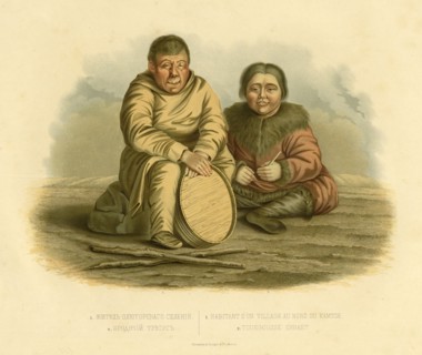 1. Resident of the Settlement of Oliutorskii 2. Tungus Vagrant, 1856. Creator: Ivan Dem'ianovich Bulychev.