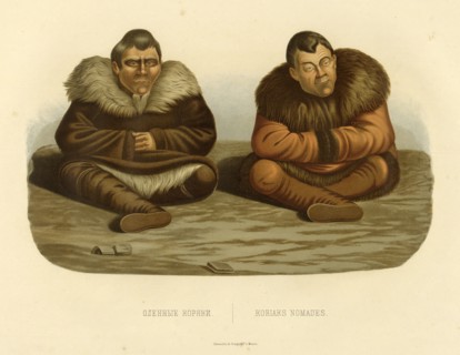 Koriak Deerherds, 1856. Creator: Ivan Dem'ianovich Bulychev.