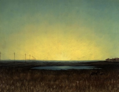 View of the Barabinsk Steppe Near Kainsk City, 1880-1897. Creator: Pavel Mikhailovich Kosharov.