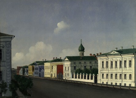 View of Dukhovskaya street, 1880-1897. Creator: Pavel Mikhailovich Kosharov.