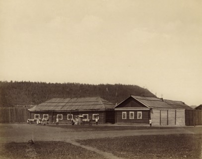 Ust'-Kara Hard Labor Convict Camp, 1891. Creator: Aleksei Kuznetsov.