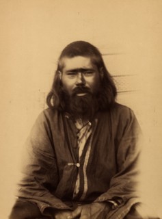 An Ainu from the Settlement of Penzenskoye in Southern Sakhalin, 1880-1899. Creator: Innokenty Ignatievich Pavlovsky.