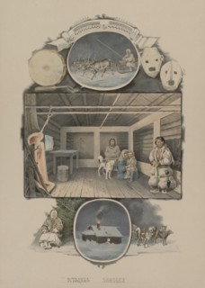 Khant winter quarters, 1862-1887. Creator: Mikhail Znamensky.
