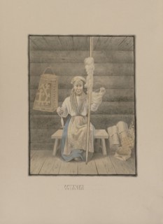 Khant woman, 1862-1887. Creator: Mikhail Znamensky.