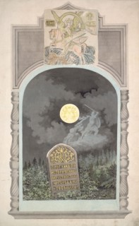 Cover of the album "Walks through the historical surroundings of the city of Tobolsk", 1880. Creator: Mikhail Znamensky.