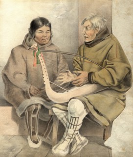 Two Khantas, 2nd half of 19th century. Creator: Mikhail Znamensky.