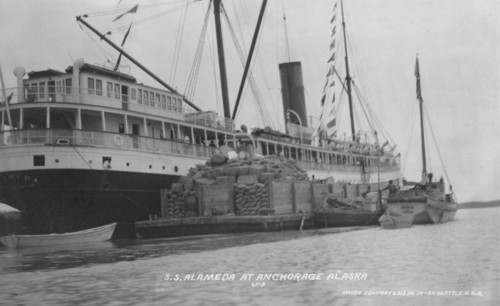S.S. Alameda, between c1900 and c1930. Creator: Maude Dempsey.