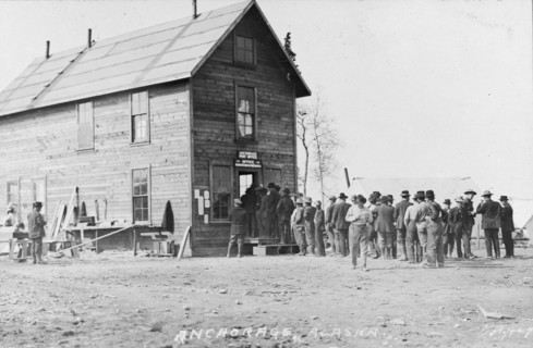 Post office, between c1906 and c1915. Creator: Eric A. Hegg.