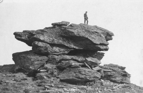 Anvil Rock, between c1900 and c1930. Creator: Lomen Brothers.