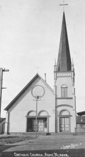 Catholic church, between c1900 and c1930. Creator: Lomen Brothers.