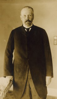 Serge Witte in his room at the Wentworth Hotel, Portsmouth, 1905. Creator: Unknown.