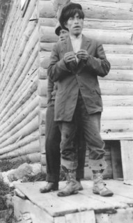 Two Eskimo men, between c1900 and 1916. Creator: Unknown.
