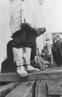 On a dock in Nome, between c1900 and 1916. Creator: Unknown.