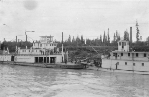 Steamboats, between c1900 and 1916. Creator: Unknown.
