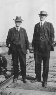 Mr. Edes and Lieut. Mears, between c1900 and 1916. Creator: Unknown.