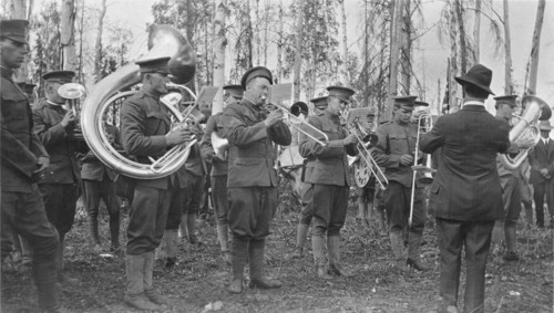 Band concert, between c1900 and c1930. Creator: Unknown.