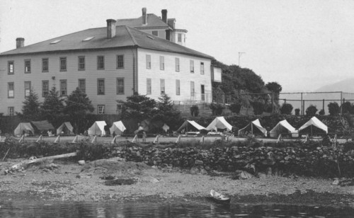 Government barracks, between c1900 and c1930. Creator: Unknown.