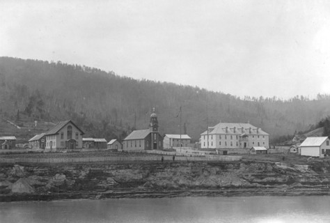 Holy Cross Mission on the Yukon, between c1900 and c1930. Creator: Unknown.