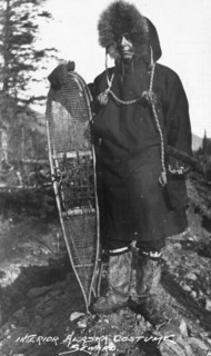 Interior Alaska costume, between c1900 and c1930. Creator: Unknown.