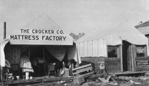 The Crocker Co. Mattress Factory, between c1900 and c1930. Creator: Unknown.