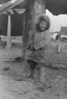 Eskimo child, between c1900 and c1930. Creator: Unknown.