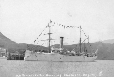 U.S. Revenue cutter "Manning", 1908. Creator: Unknown.