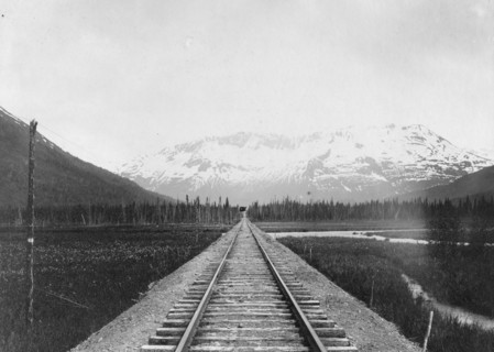 Railroad on Kenai Peninsula, between c1900 and 1927. Creator: Unknown.