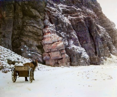 At the Saliuktin mines, on the outskirts of Samarkand, between 1905 and 1915. Creator: Sergey Mikhaylovich Prokudin-Gorsky.