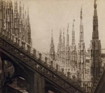 Details of Milan Cathedral, between 1905 and 1915. Creator: Sergey Mikhaylovich Prokudin-Gorsky.
