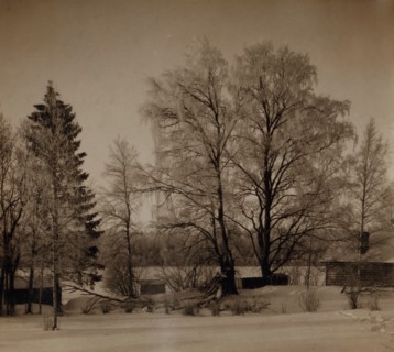 Village of Turovo, Luzhskii district, Saint Petersburg province, between 1905 and 1915. Creator: Sergey Mikhaylovich Prokudin-Gorsky.
