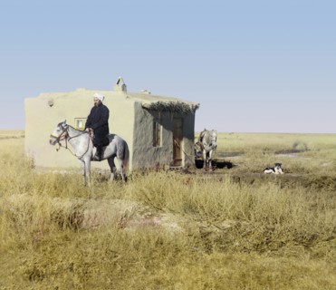 Nazar Magomet, Golodnaia Steppe, between 1905 and 1915. Creator: Sergey Mikhaylovich Prokudin-Gorsky.