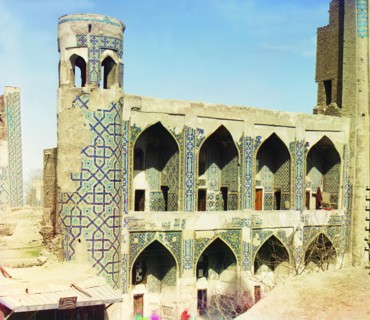 Tillia-Kari from Uluk-Bek, Samarkand, between 1905 and 1915. Creator: Sergey Mikhaylovich Prokudin-Gorsky.