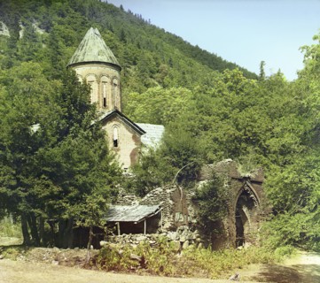 Timotis-Ubanskii Monastery, between 1905 and 1915. Creator: Sergey Mikhaylovich Prokudin-Gorsky.