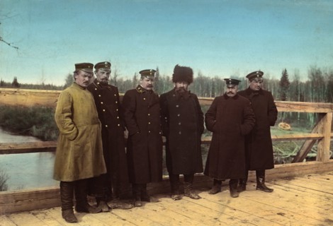 Railroad Work Acceptance Committee. Tomsk Province. October, 1908, 1906-1908. Creator: Dorozhno-Stroitel'nyi Otdel.