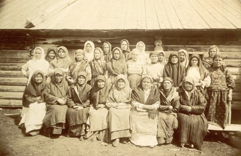Cossacks - Women, 1909. Creator: Nikolai Georgievich Katanaev.