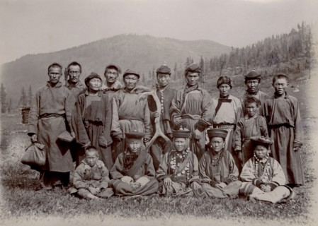 Buryats of the Baikal region, 1900. Creators: I. A. Podgorbunskii, V. I. Podgorbunskii.