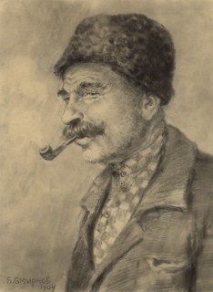 Siberia. Migrant from New Russia, 1904. Creator: Boris Vasilievich Smirnov.