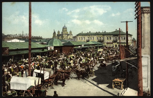 Irkutsk: Flea Market, 1904-1914. Creator: Unknown.