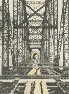 Bridge over Khvoynaya Bay, 1904-1917. Creator: Unknown.