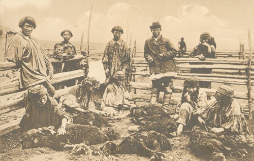 Kachin people. Shearing, 1904-1917. Creator: Unknown.