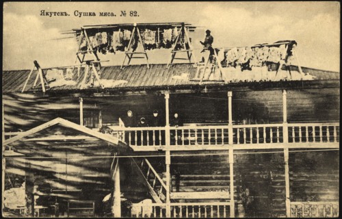 Iakutsk: Meat Curing, 1904-1917. Creator: Unknown.