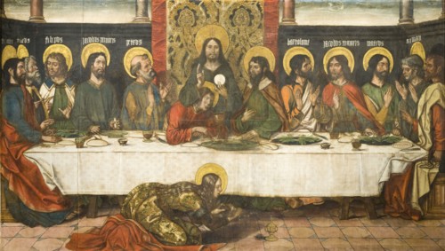The Last Supper, between c1495 and c1500. Creator: Pedro Berruguete.