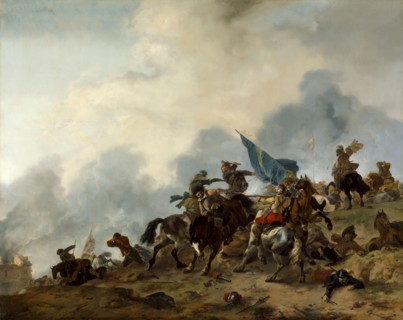 Battle Scene, c1646. Creator: Philip Wouverman.