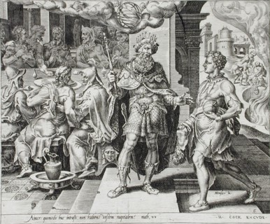 The Fate of the Man who Came without a Wedding Garment, 1559. Creator: Dirck Volkertsen Coornhert.